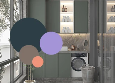 Trendi barv domačega dekorja iz leta 2025