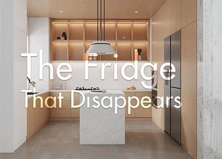 Vgradni-hladilnik: vodnik izdelovalca omar za brezhibno oblikovanje kuhinje